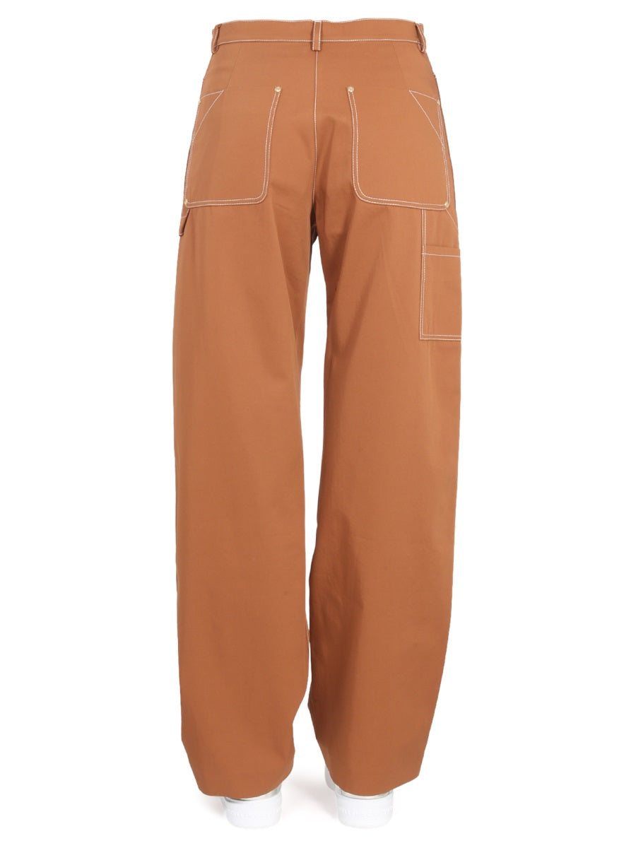 Stella Mccartney Pants - Brown | b367ddf9f5eeba9500c2973f17950819c8165fbc