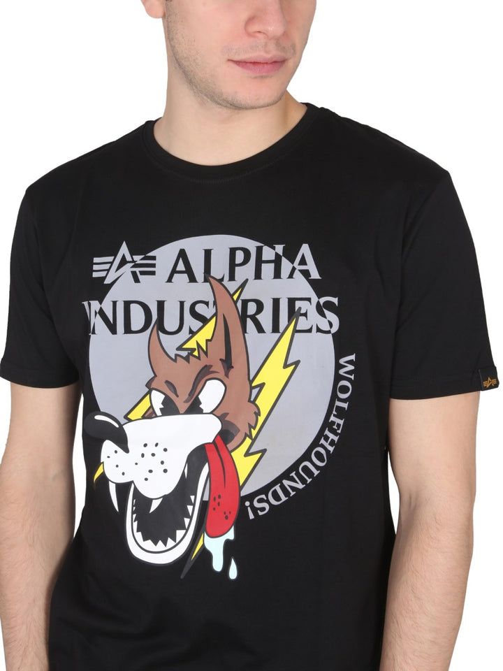 Alpha Industries T shirts - Black | Wanan Luxury