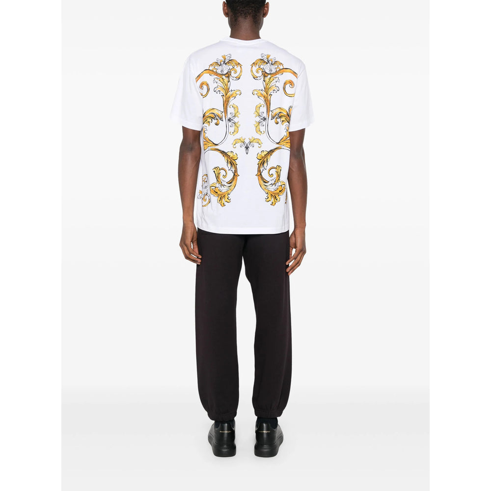Versace Jeans Couture T Shirts - White | 47eb8b5360f61c01f8f5c21b110af6c27b4f0e3c