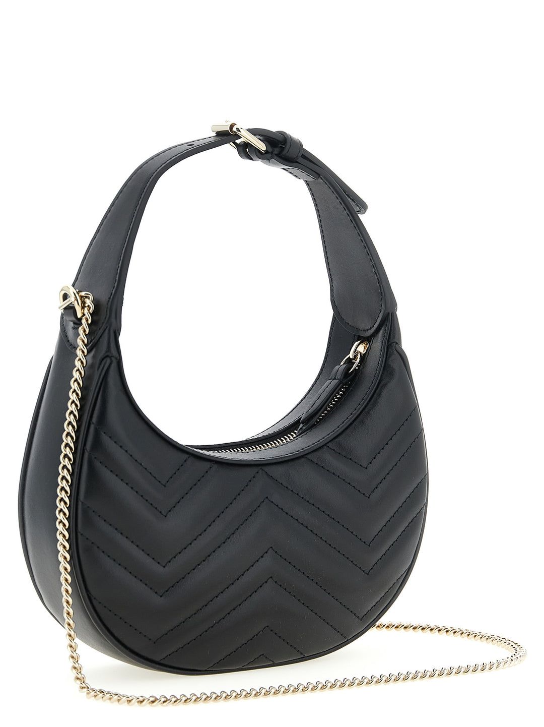 Gucci Gg Marmont Shoulder Bags - Black | 21f215f85f524c1ac2b83e251335e4519bc02227