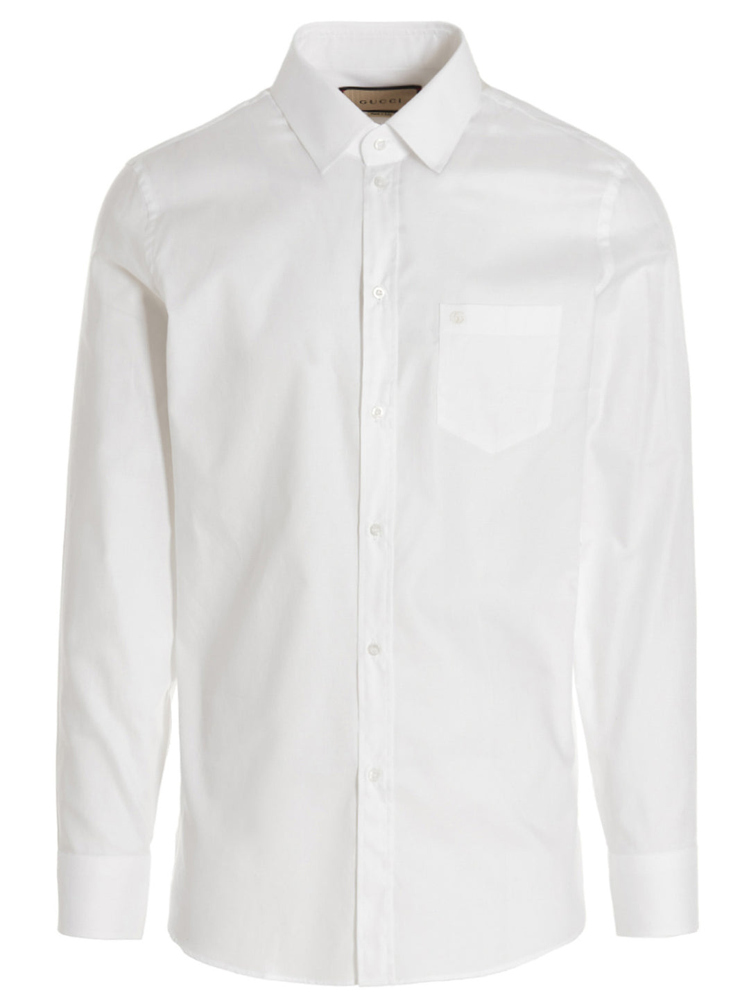 Gucci Embroidered Logo Shirt Shirt and Blouse - White | 14a26cd039d667995928cc2f5d7cf127b08da6e3