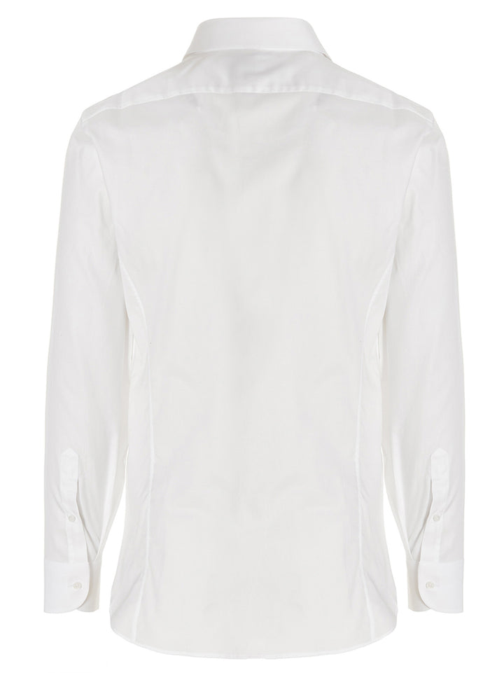 Gucci Embroidered Logo Shirt Shirt and Blouse - White | dd270658dcfedb3dec9f4209188ec4e44407aada