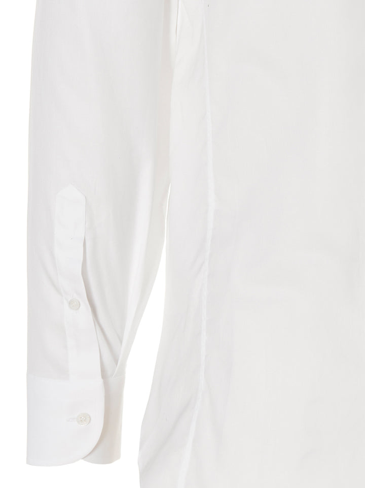 Gucci Embroidered Logo Shirt Shirt and Blouse - White | a8e884925391d9cce045b82608f3880e461d9352