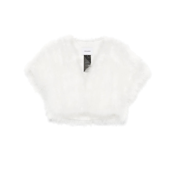 Yves Salomon Capes - White | e78ddb539ddb7b4a16fa5a6d6f30db93fe7f875b