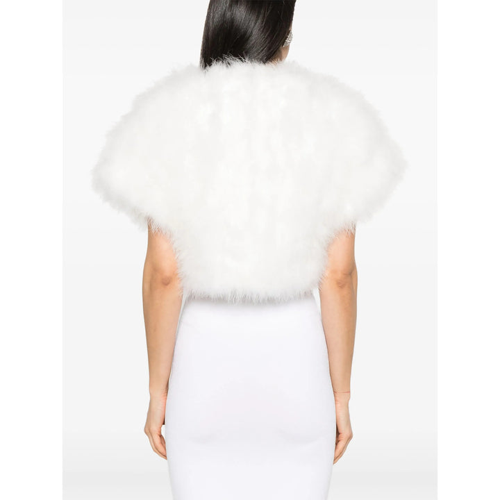 Yves Salomon Capes - White | 5b7adbb77892ef0080739716f464d454e960ceec