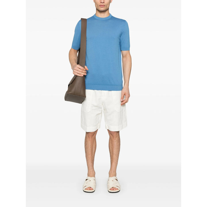 Fedeli T Shirts - Blue | 38bc04528bc35f723195c27df922e35e7067bee1