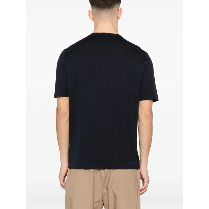 John Smedley T Shirts - Blue | ec793c371d4191312b9f7c20b196853cc9c375ce