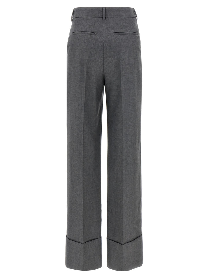 Valentino Garavani Valentino Garavani Wool Pants - Gray | 4a3106dca184ab0e75c94cb8d462276d3e7155fc