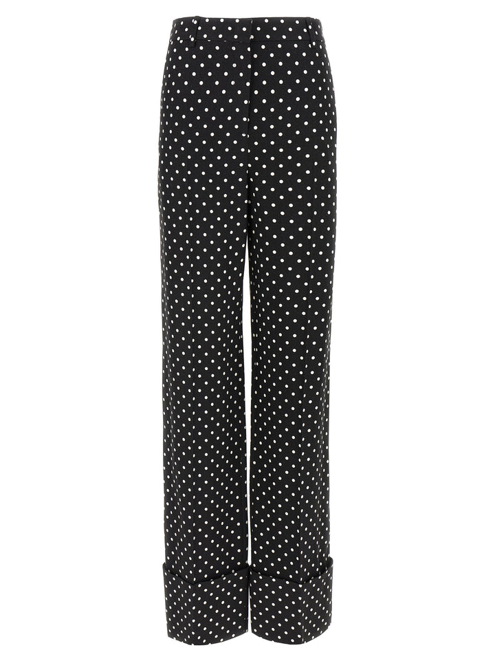 Valentino Garavani Valentino Garavani Supergran Pants - White/Black | 361761fc0ed7f4f4e7f03e9015e93eb285df5dbc