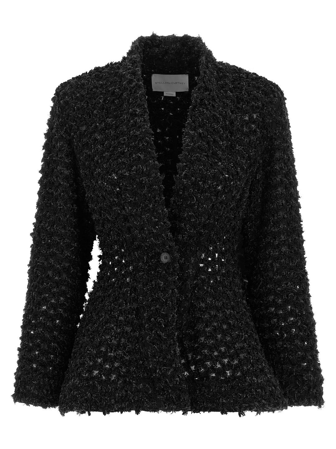 Stella Mccartney Bouclé Blazer BlazerS - Black | 90d46c119099fb68051c30205f5a47a1aa17511e