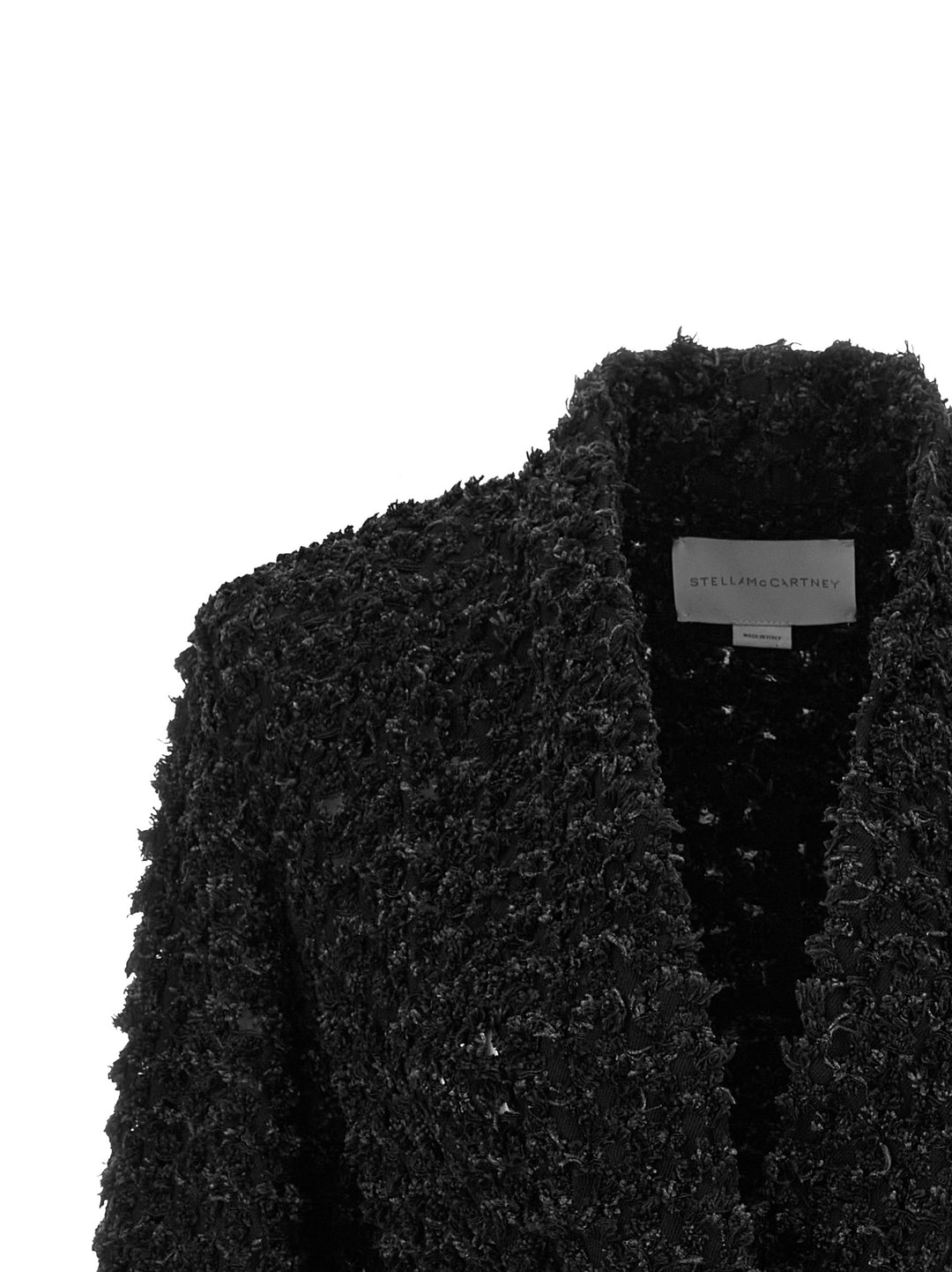 Stella Mccartney Bouclé Blazer BlazerS - Black | f639372588c2ec0c732de605ff42d98142f4bd8b