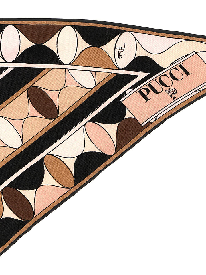 Emilio Pucci Triangle Scarf Scarves and Foulards - Pink | 020fc579d33d54be6bbce761f1ed35deb7efa95b