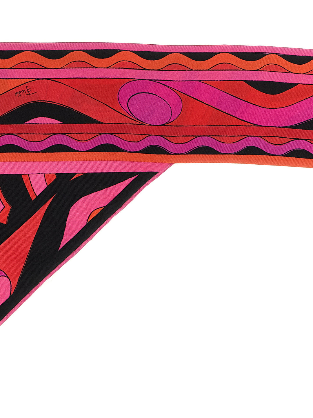 Emilio Pucci Triangle Scarf Scarves and Foulards - Fuchsia | 9ae0d1a0601d1c1734c35ae4c9ad859f2ec6f91e