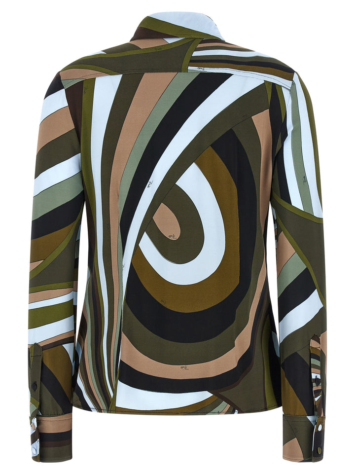 Emilio Pucci Iride Shirt and Blouse - Multicolor | 84b059765814ed9c4ec37681b72cc0a86ac225ae