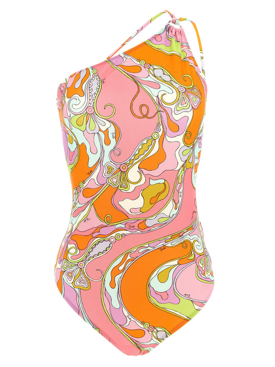 One-Piece Swimsuit Beachwear Multicolor