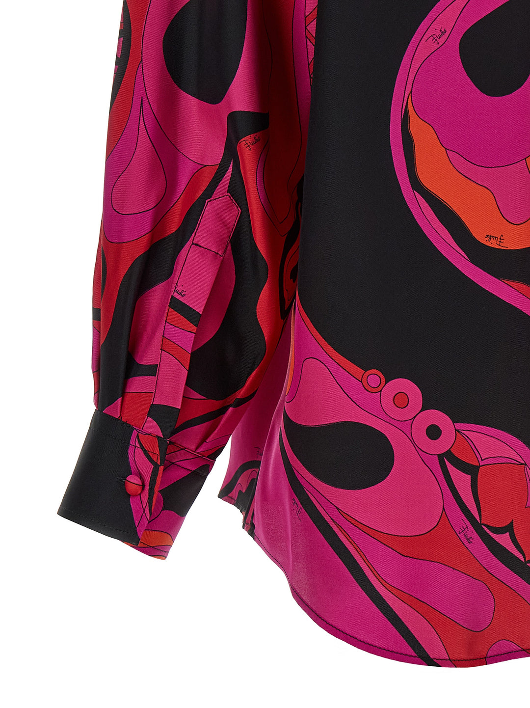 Emilio Pucci Patterned Silk Shirt Shirt and Blouse - Fuchsia | 068007c3165dd7a93c1f454b4e6b9e10767ed800