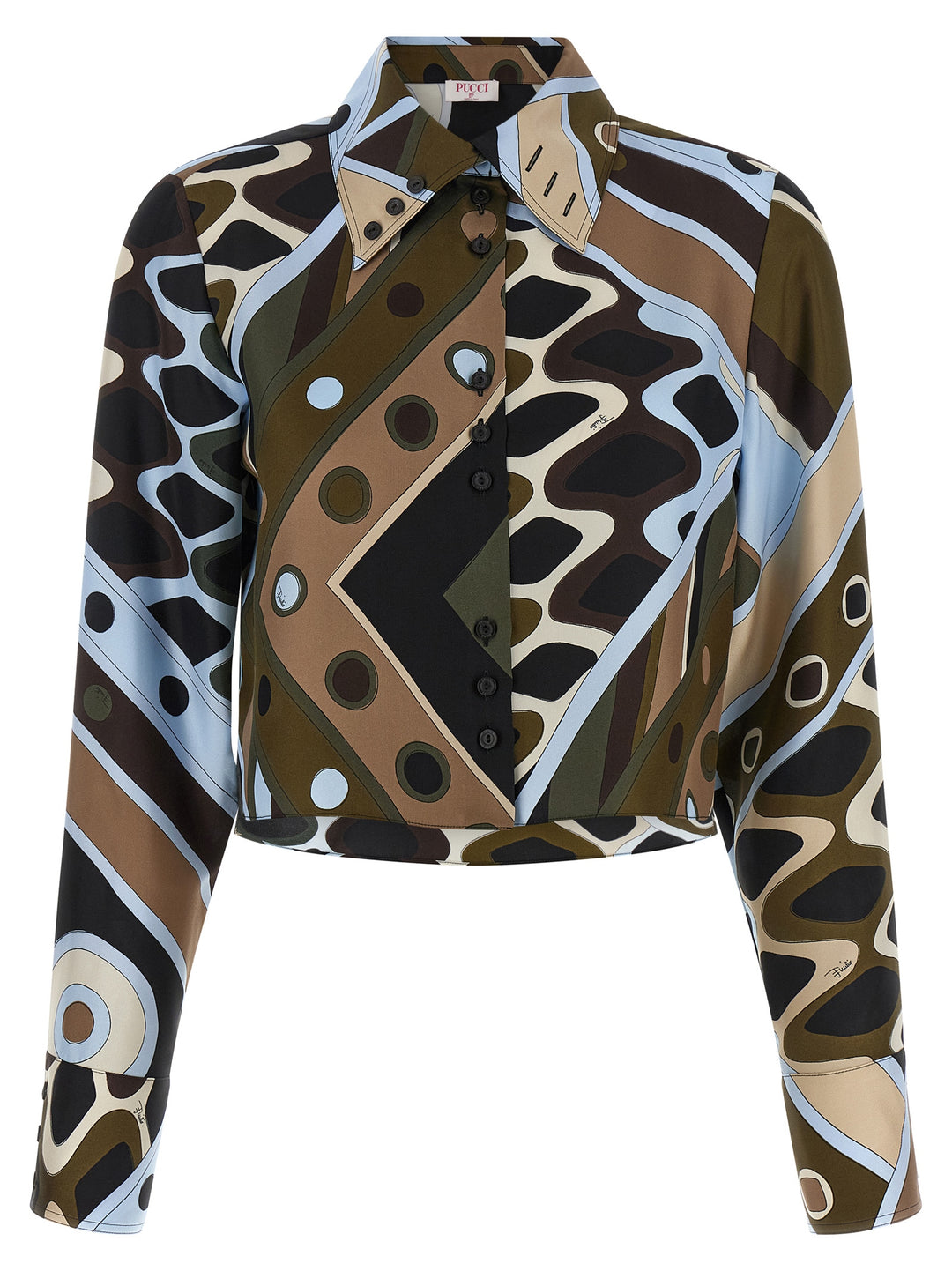 Emilio Pucci Twill Shirt Shirt and Blouse - Multicolor | c7242920649485044afa3ada14ec10aafe7de233