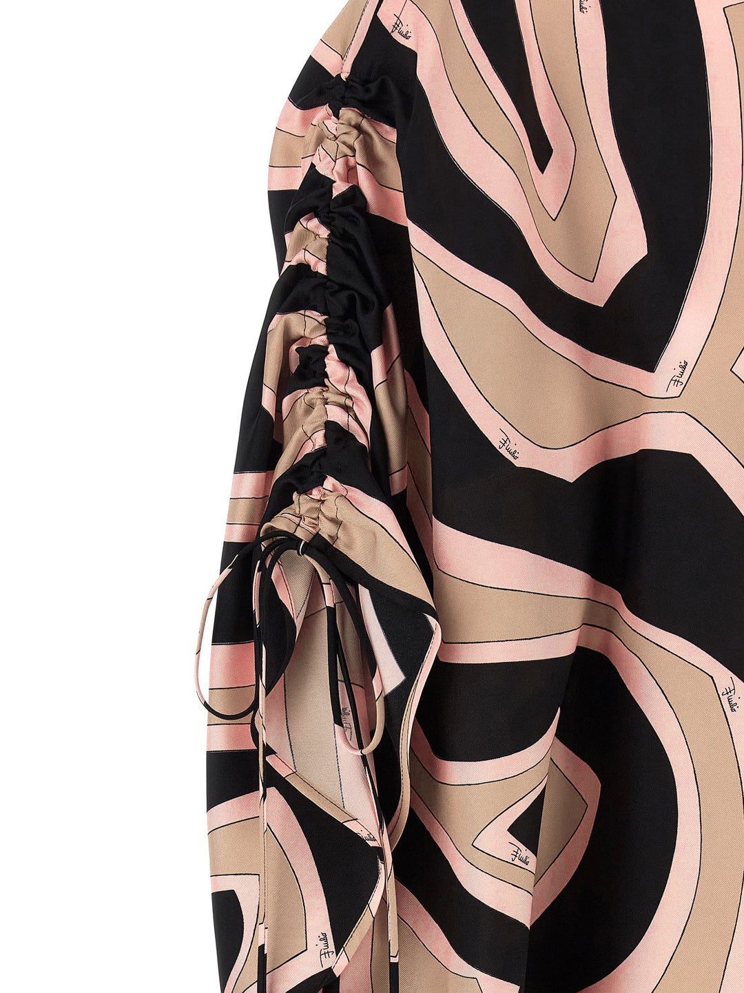 Emilio Pucci Short Kaftan Dresses - Multicolor | d05b8f0837bfb71387873375baef8a322d4c5c50