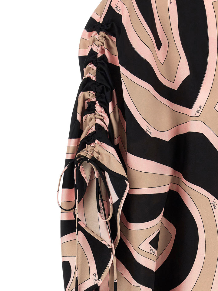 Emilio Pucci Short Kaftan Dresses - Multicolor | d05b8f0837bfb71387873375baef8a322d4c5c50