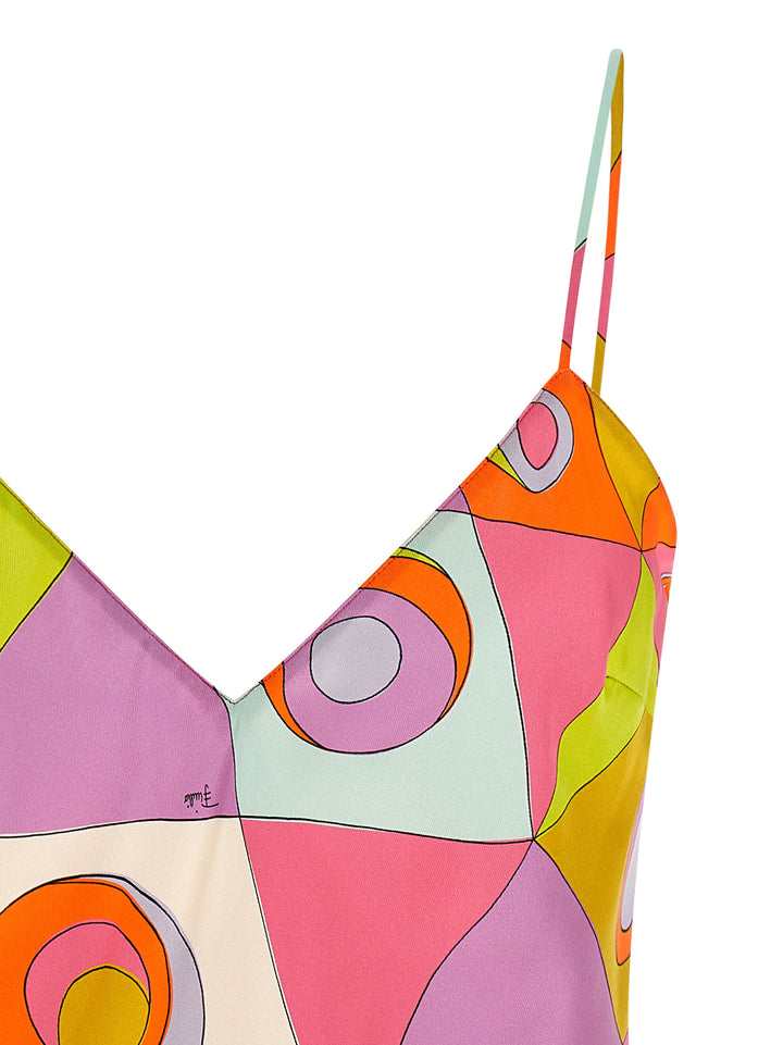 Emilio Pucci Silk Top Tops - Multicolor | ec74c13a99b47c94de446370d0c79da1fbe0fde9