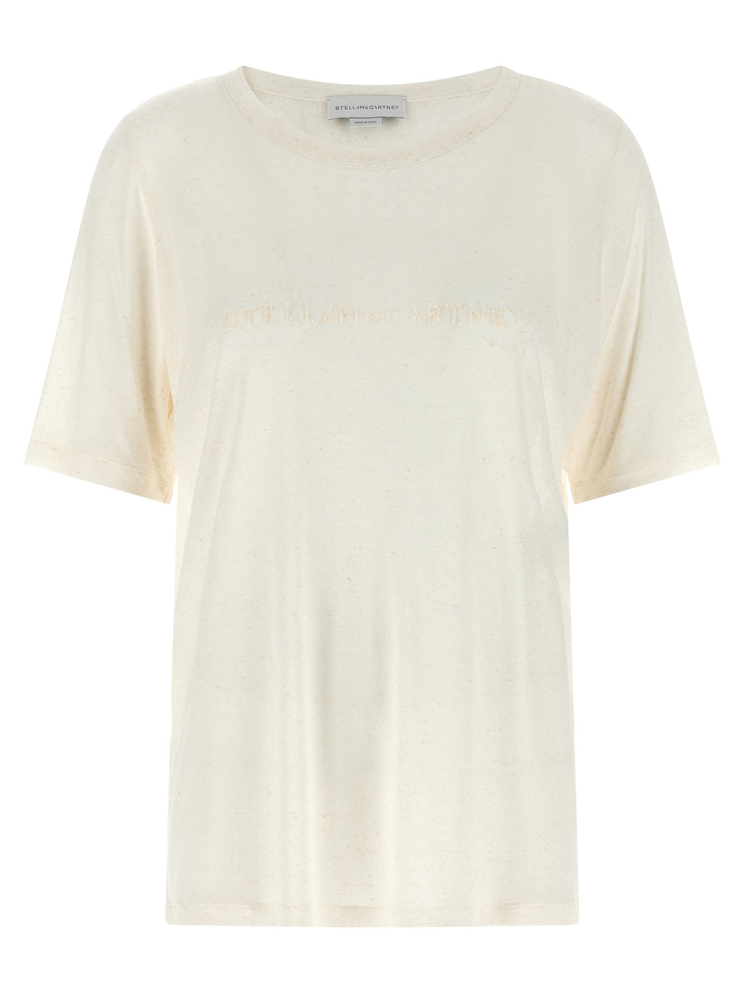 Stella Mccartney Beads Embroidery T-shirt - White | de1d22378f351baaf7cc27e5f412329c586cc3ca