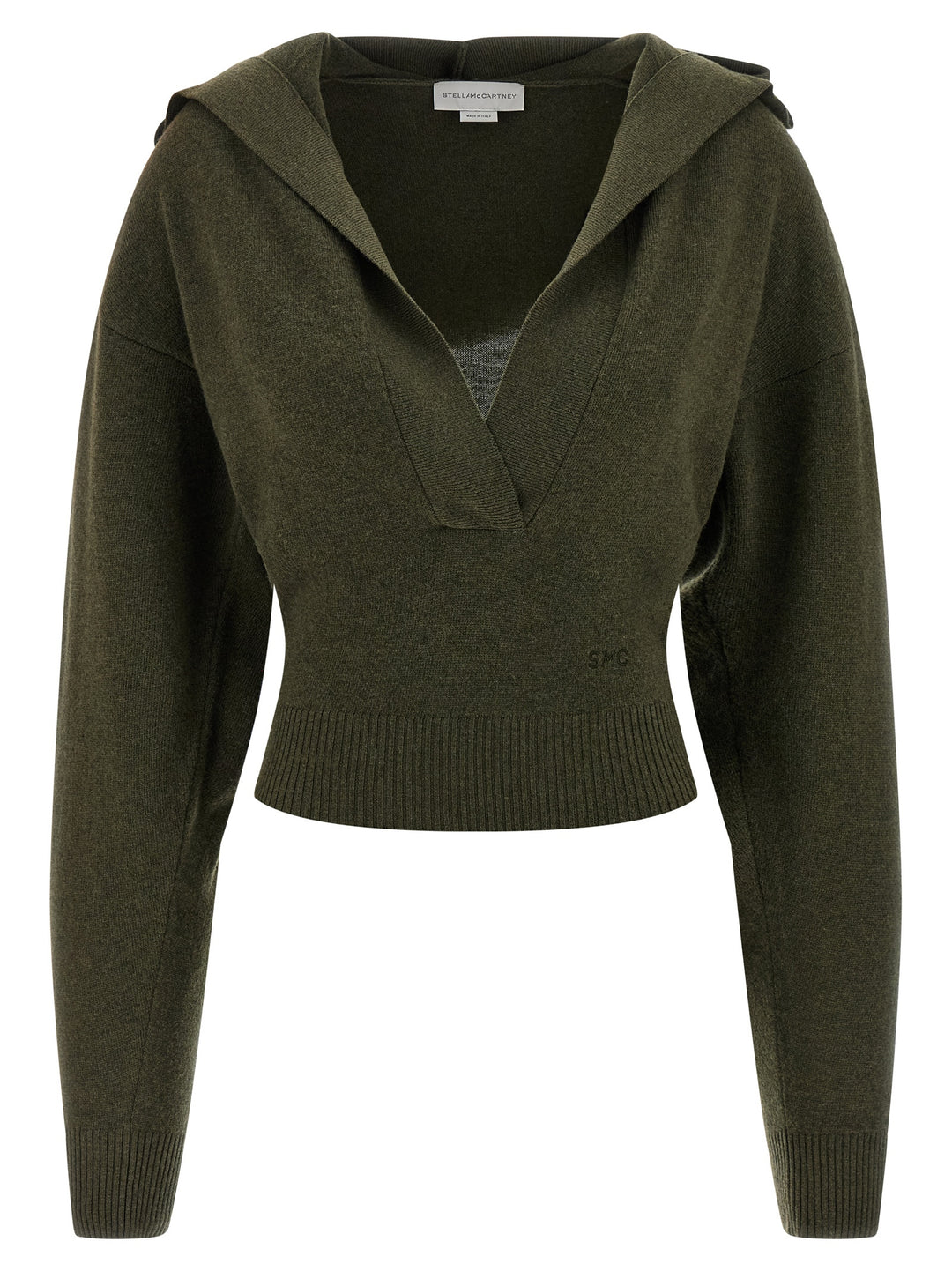 Stella Mccartney Hooded Sweater Sweaters and Cardigans - Green | 8e6a6657166c70386bf4c8fa9b8b8c9569257d1c