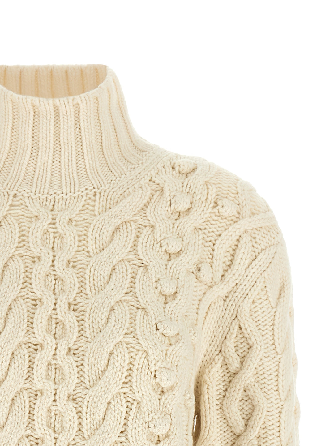 Stella Mccartney Bobble Sweaters and Cardigans - White | d6798a32d017463999b38886a3d796b712ff301d