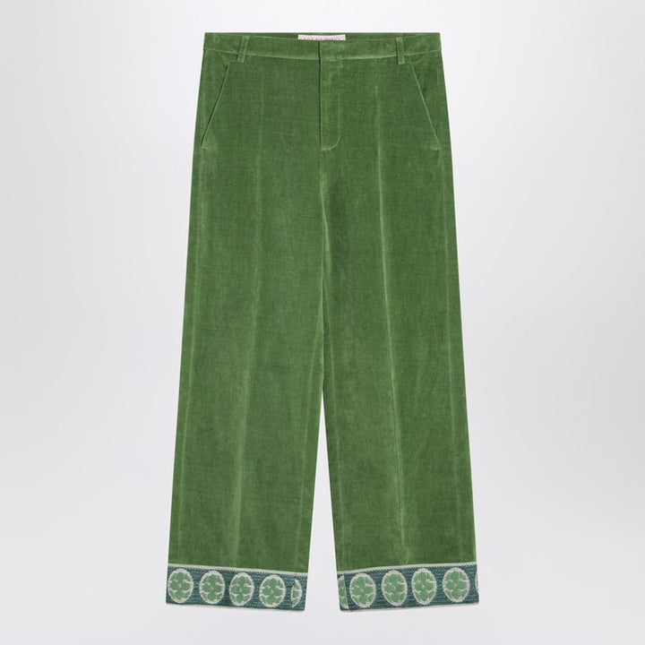 Valentino Pants - Green | 5eea5d3ac4094514b38fdcfd20d63abe62309dc1