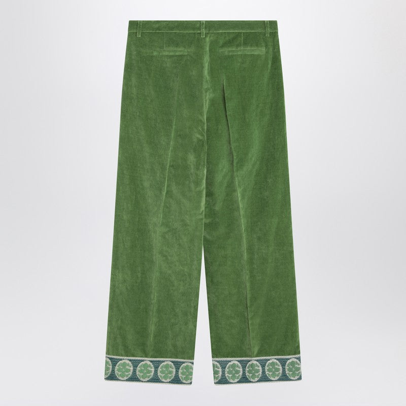 Valentino Pants - Green | 6046ec7fcbea5fb46072a0710b911be1ce30e761