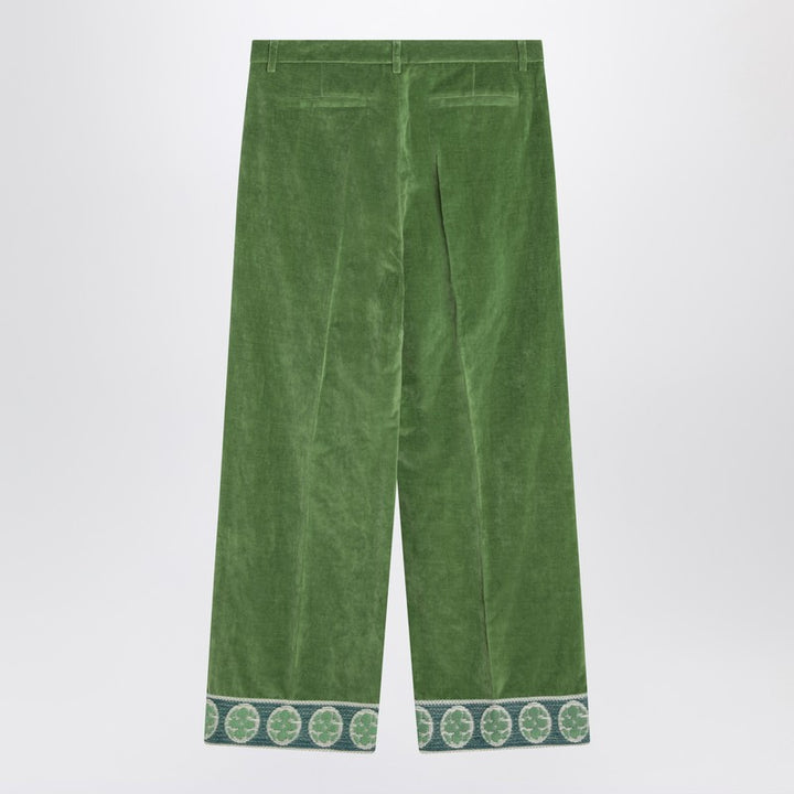 Valentino Pants - Green | 6046ec7fcbea5fb46072a0710b911be1ce30e761