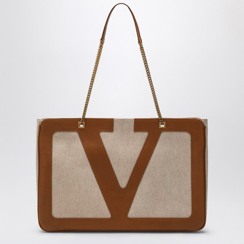 Valentino Garavani Shopping Totes - Beige | 3451277f2fcfdbc1e248ec2826114c30c1d5c41c