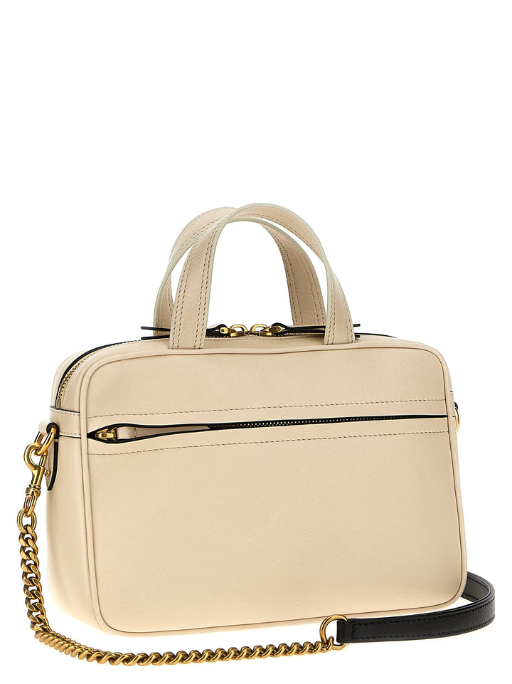 Valentino Garavani Viva Superstar Hand Bags - White/Black | 5f08d83896f9e9274327ac5edcadbf626d4284e8
