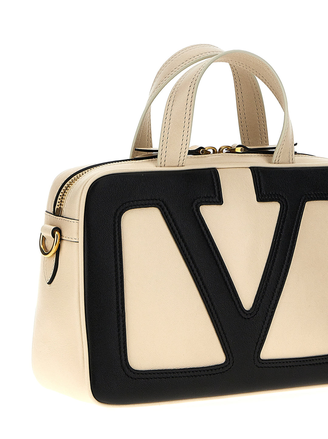 Valentino Garavani Viva Superstar Hand Bags - White/Black | cb4e753bf9aab1da72415a6eb8745abe9dba3840