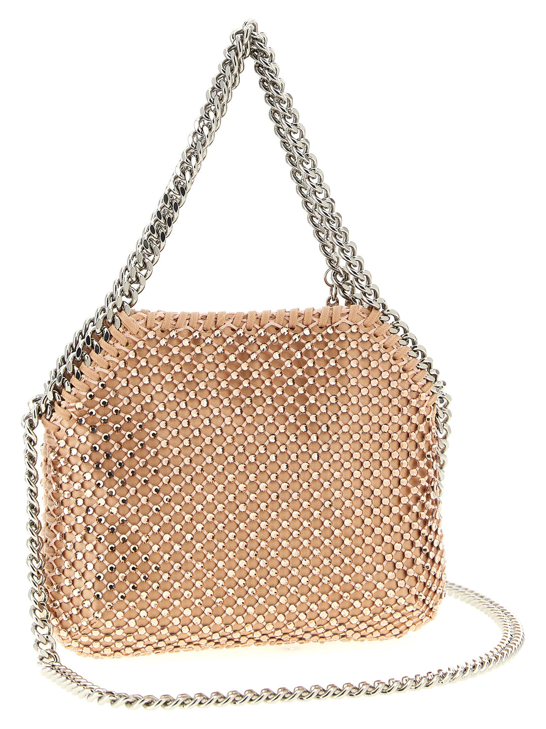 Stella Mccartney Falabella Nano Crossbody Bags - Pink | dd87f34881d8adf044924c143ddac43e2c4a2551