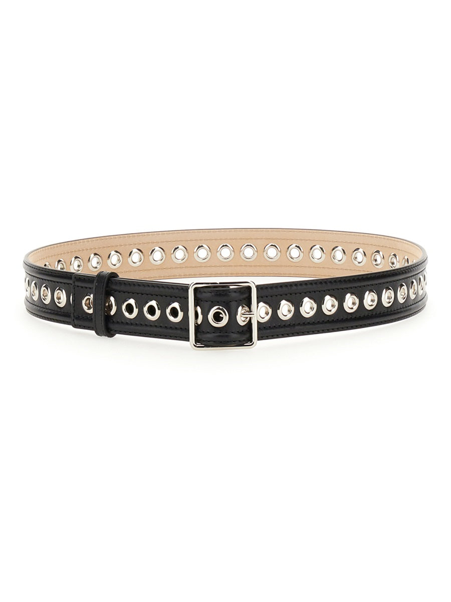 Alexander McQueen Belts - Black | Wanan Luxury