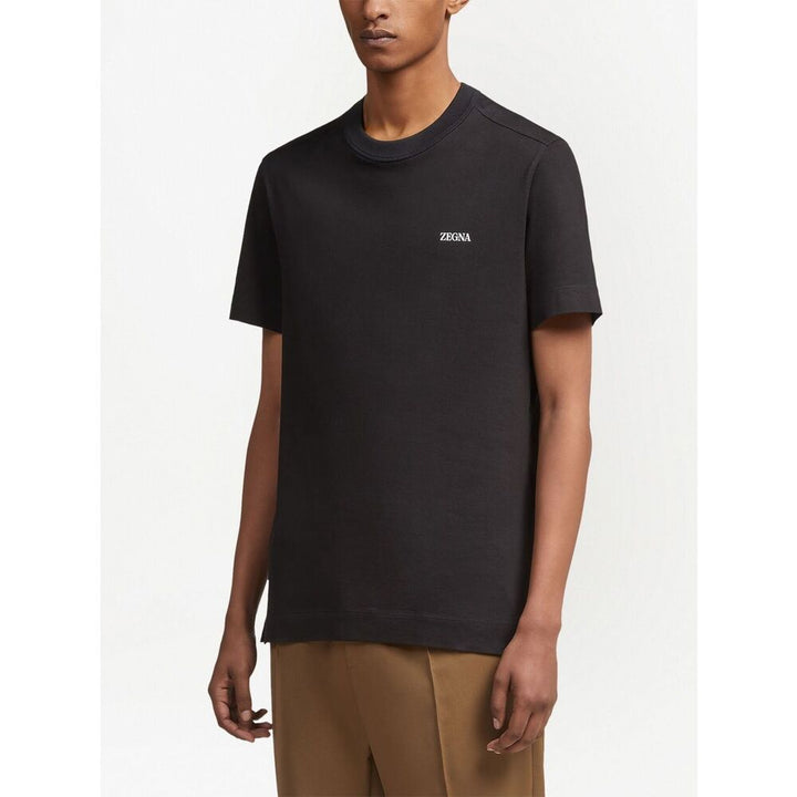 Zegna T Shirts - Black | d1a62e5c2fada06b7ecd8232bac4b550d0bff8a6