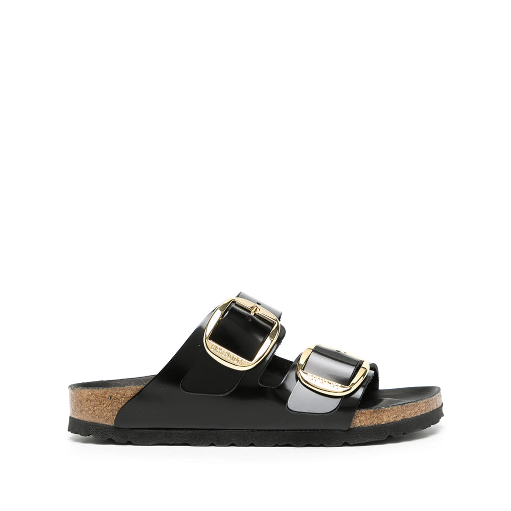 Birkenstock Shoes - Black, Gold | 309a5d3aab2afc36c279958d19f95e1fae76668b