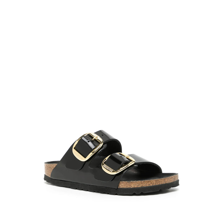 Birkenstock Shoes - Black, Gold | 85d8363d664ea34bd4a50188344e4006628f5618