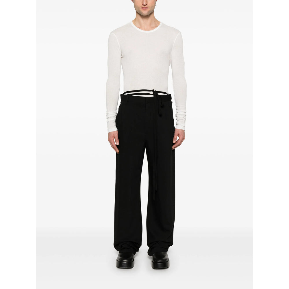 Ann Demeulemeester Pants - Black | 95d651b781c591ad1c39a3aefaf95a4aff3cf265