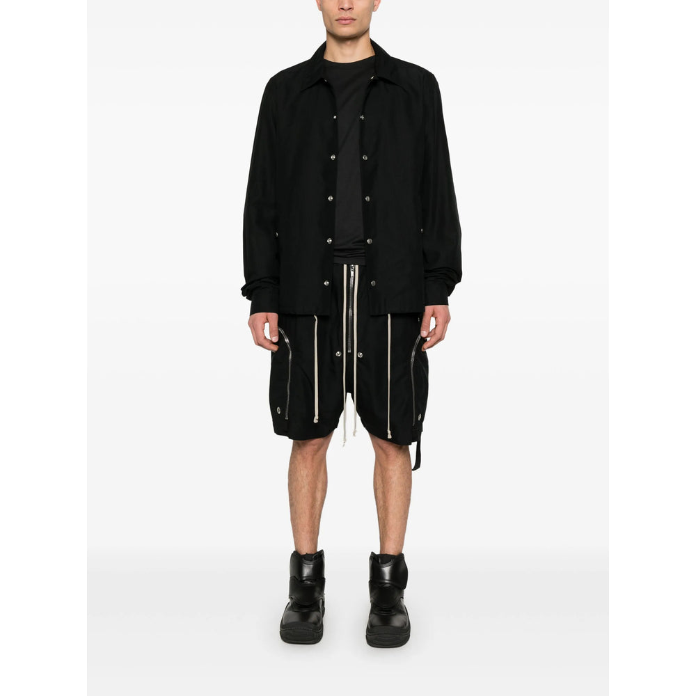 Rick Owens Drkshdw Outerwears - Black | eadc16d445e27a9b0374b1b32d83addebe5ef005