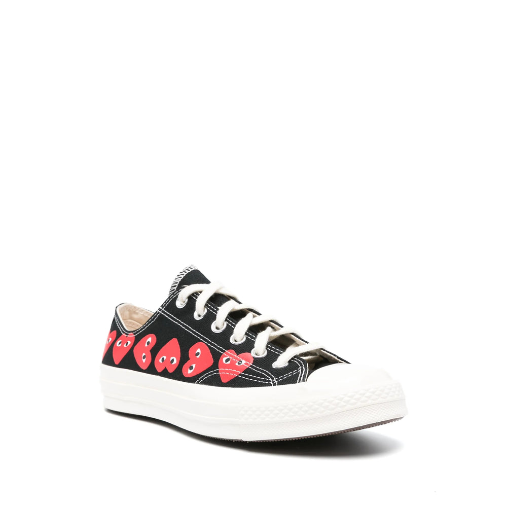 Converse X Comme Des GarÇOns Play Sneakers - Black | 8bd7d6305ff6cd2c271f33332bf47515e3f2ac10