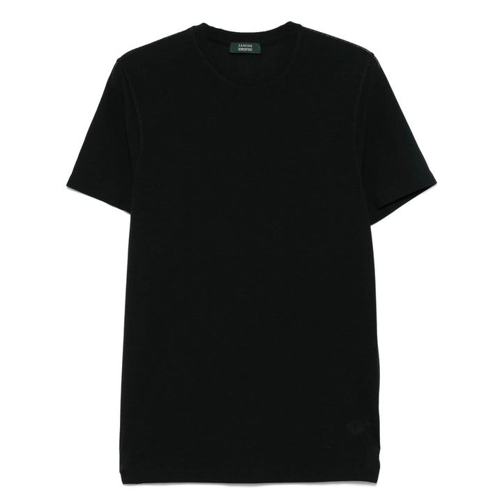 Zanone T Shirts - Black | 3b49c9c95fabdd2d6607200c43634f21d9151ec8