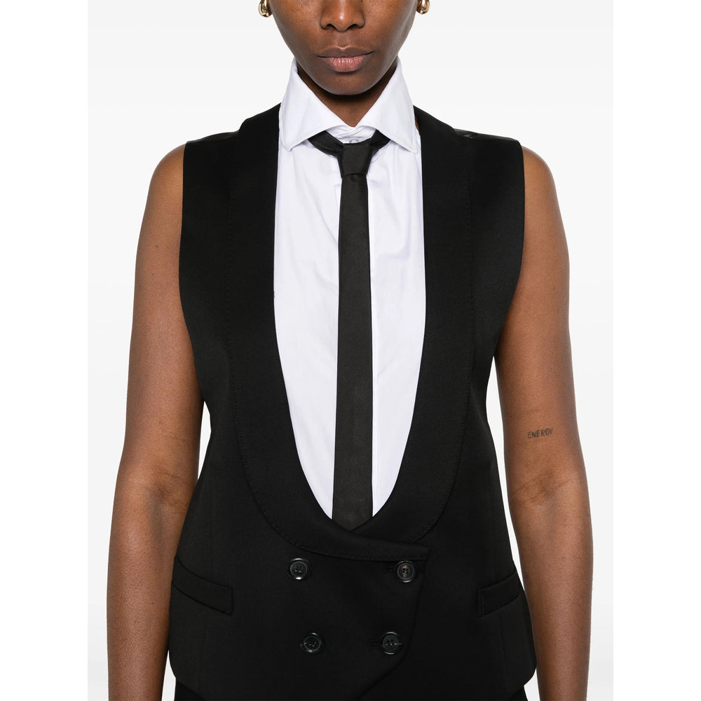 Moschino Waistcoats - Black | 0a298f1fec2115aad063629df1d6b6f51963674a