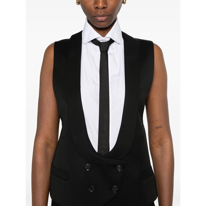 Moschino Waistcoats - Black | 0a298f1fec2115aad063629df1d6b6f51963674a