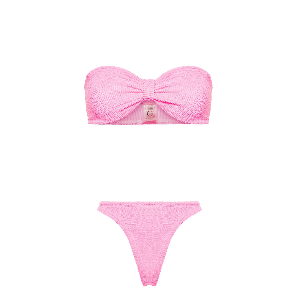Hunza G Beachwear - Pink | 99ee6ac30941eb8fea3ae66cda5b9fd0e3edb302