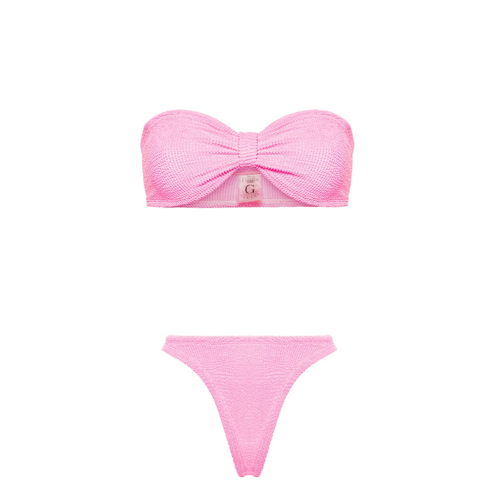Hunza G Beachwear - Pink | 99ee6ac30941eb8fea3ae66cda5b9fd0e3edb302