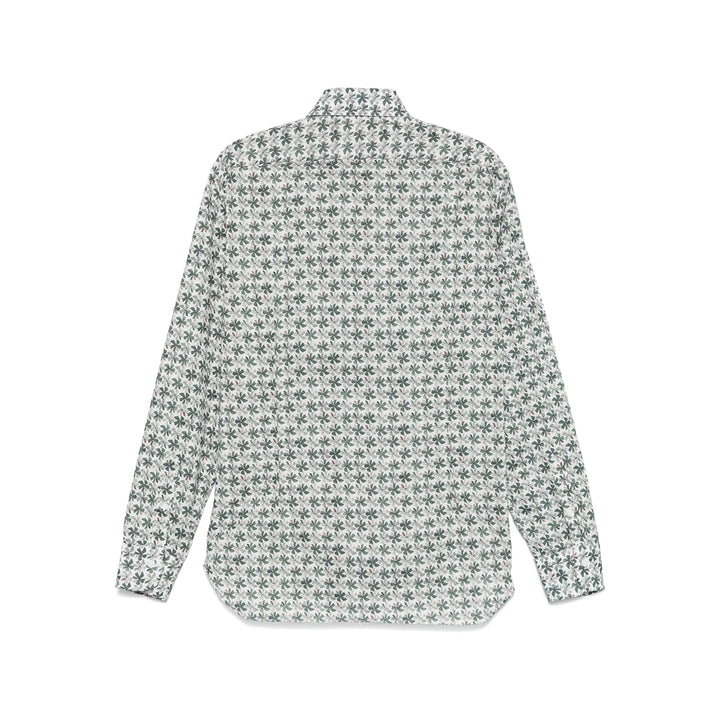 Barba Napoli Shirts - White, Green | e3d7f5a772a95b381bd8cd5e9cf6614f3b5f7305