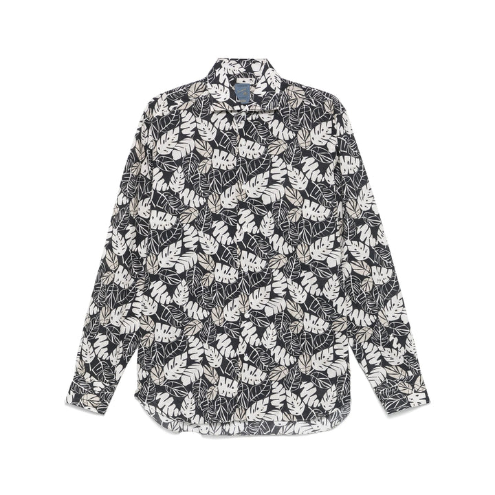 Barba Napoli Shirts - Black, Neutral | 43fa5ee2983b1e804d8d99d7765bf391ca42a87e