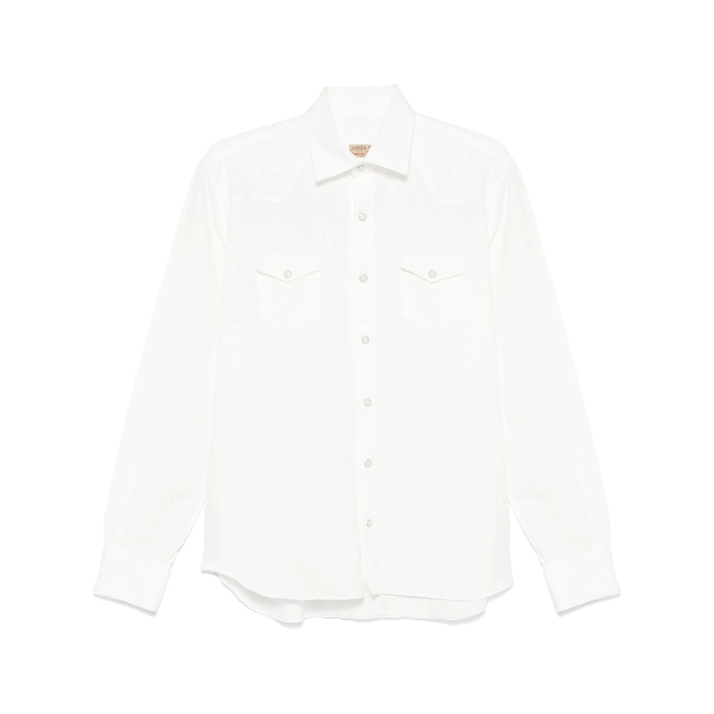 Barba Napoli Shirts - White | 2e798d5e9371037e0d917bcb2f1b99f613f6cb3d