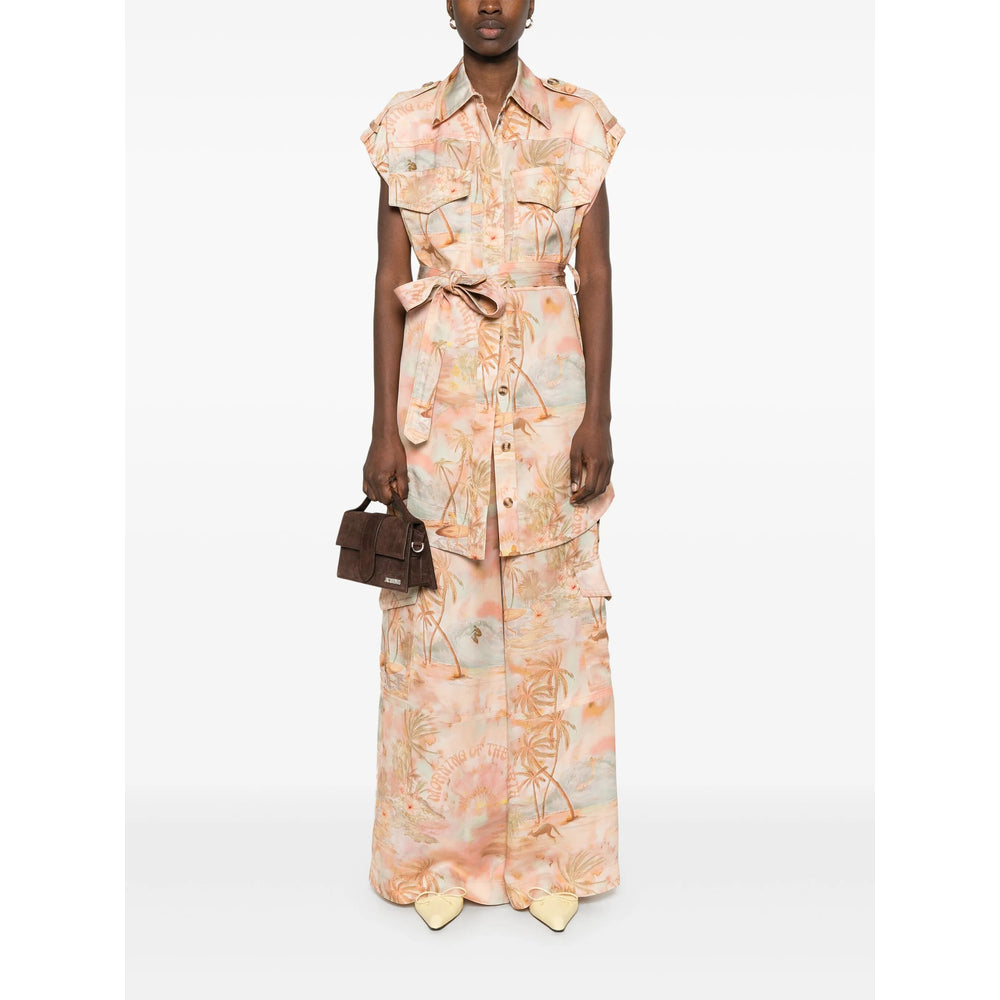 Zimmermann Pants - Orange | e098c51594db1426e3adb4579717df3cc5a7bc68